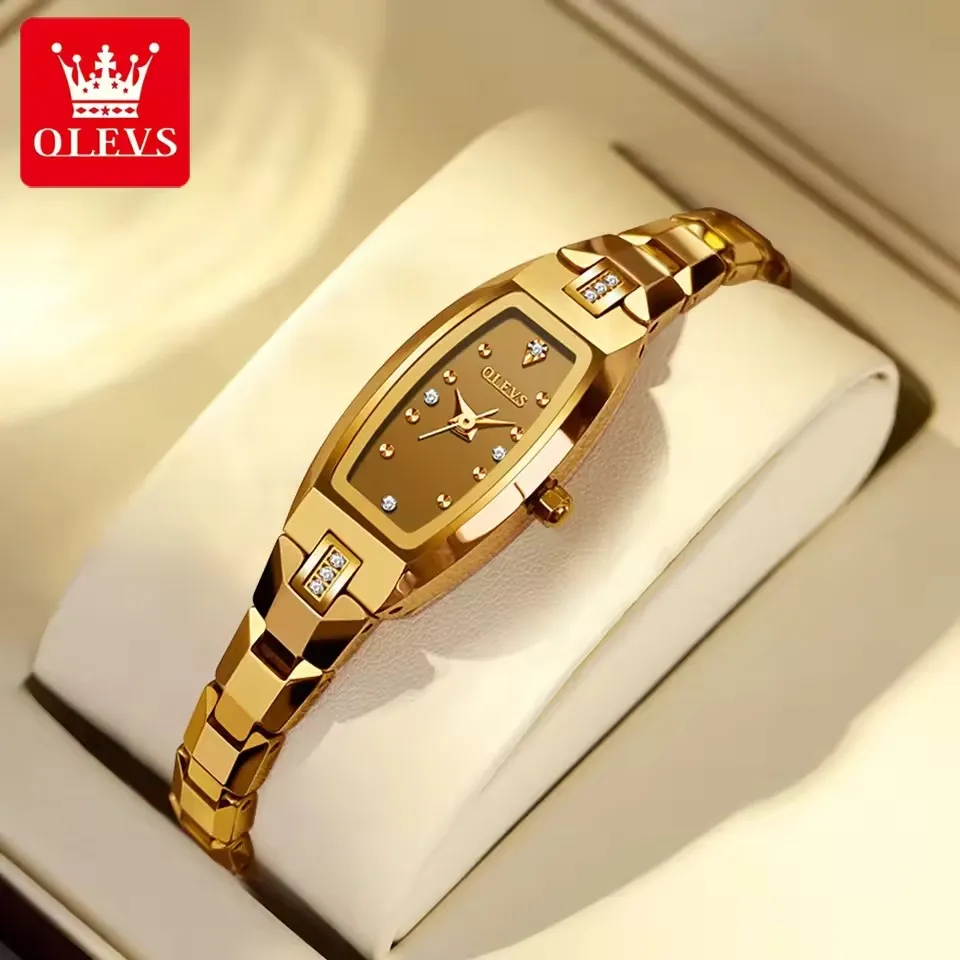 Olevs 5501 Women Watch - Gold