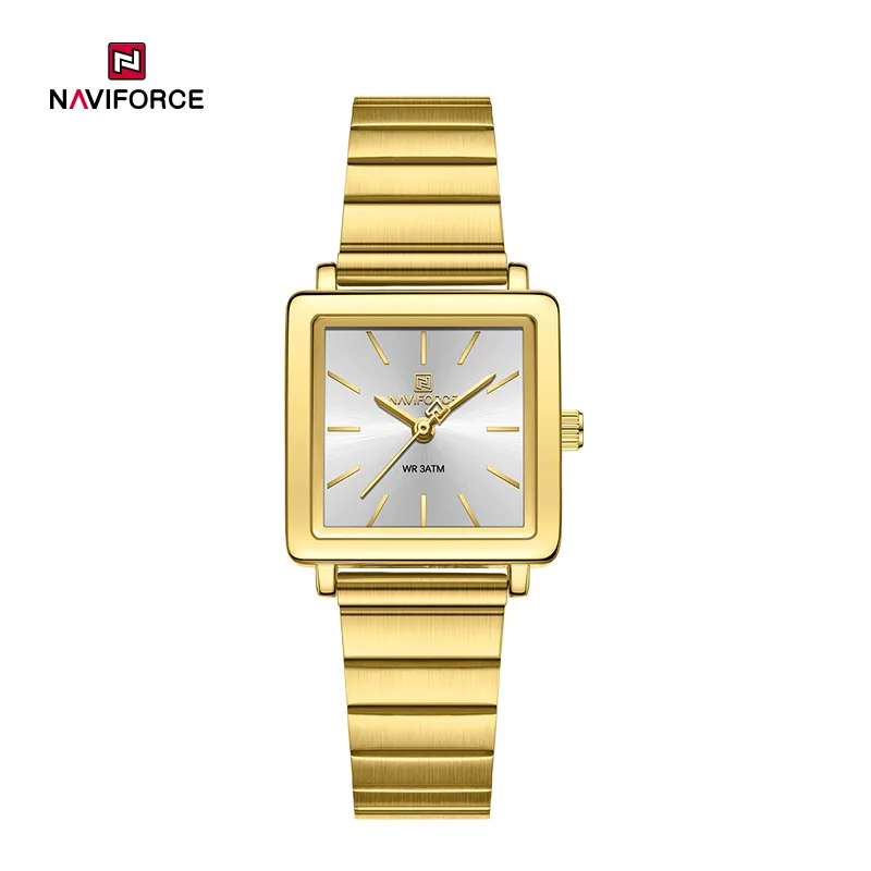 Naviforce 5048 - Gold White For Women